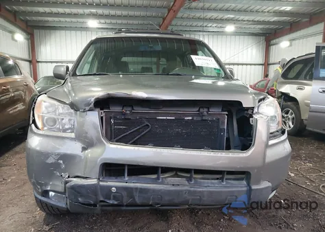 2007 Honda Pilot Ex-L from USA, damaged, VIN 5FNYF18507B004021